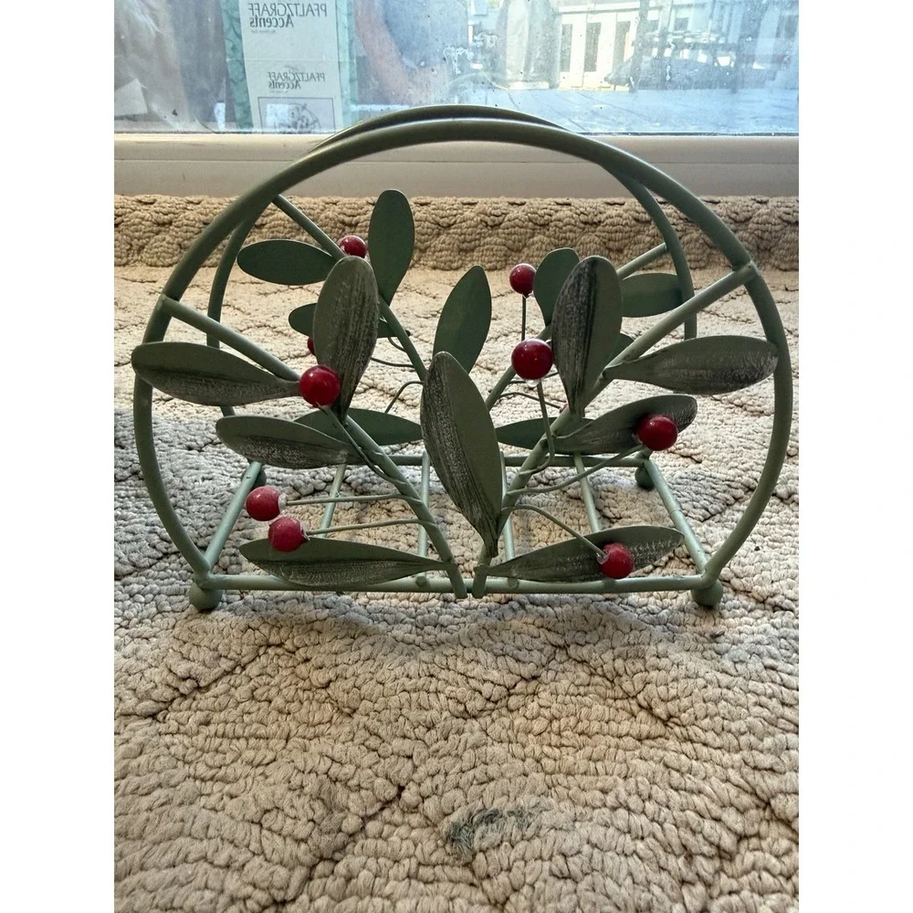 2002 Portfolio PFALTZGRAFF Accents Winterwood Napkin Holder ITEM #23345